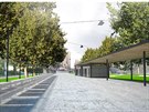 Proměna zlínského tržiště by měla začít v březnu 2020. Zastřešení mělo původně...